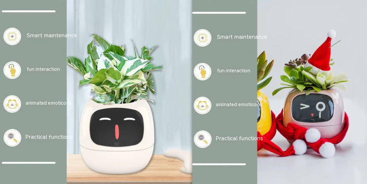 Smart Planter Endless Fun Over 49 Rich Expressions 7 Smart Sensors And AI Chips