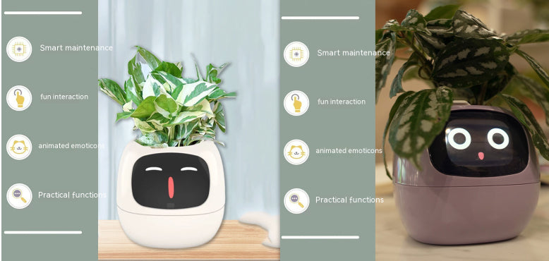Smart Planter Endless Fun Over 49 Rich Expressions 7 Smart Sensors And AI Chips