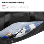 Large Capacity Travel Bag With Shoe Compartment Dry And Wet Separation Travel Organizer