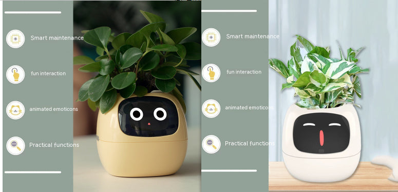 Smart Planter Endless Fun Over 49 Rich Expressions 7 Smart Sensors And AI Chips