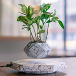 Levitating Plant Pot Marble Color Floating Planter