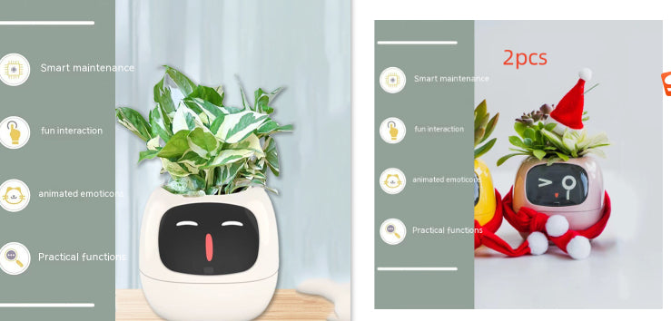 Smart Planter Endless Fun Over 49 Rich Expressions 7 Smart Sensors And AI Chips