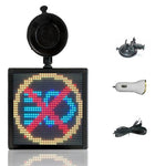 The Rear Window Of The Car LED Internet Celebrity Emoticon Screen