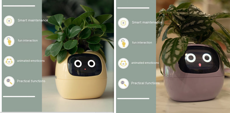 Smart Planter Endless Fun Over 49 Rich Expressions 7 Smart Sensors And AI Chips
