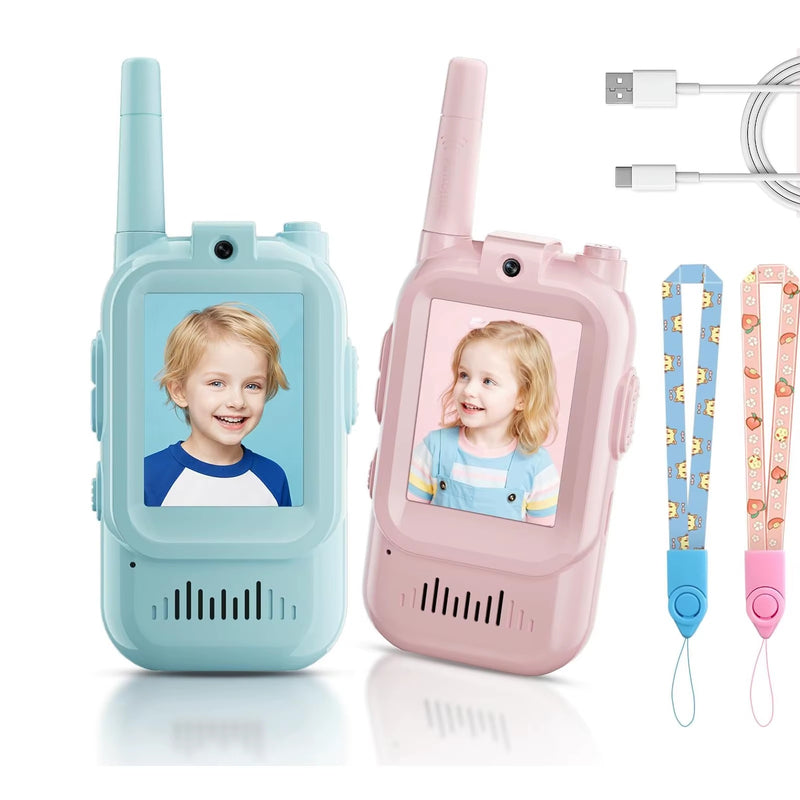 Mini Video Wireless Walkie Talkies For Kids