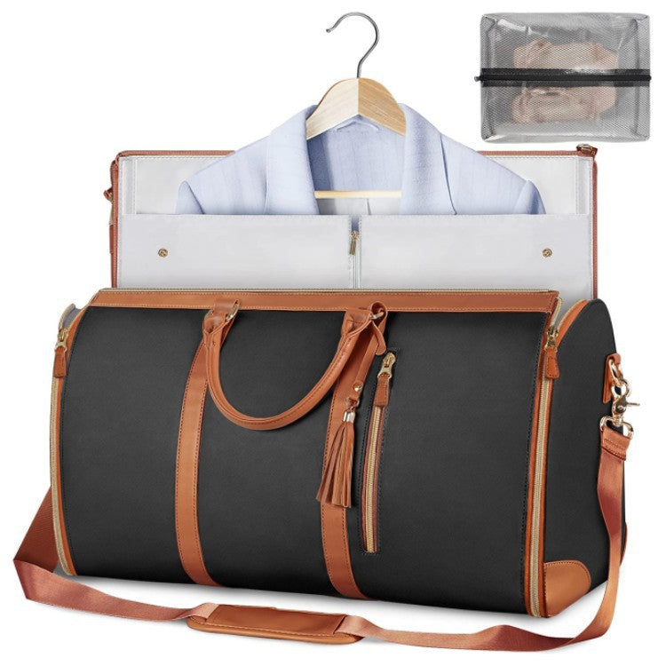 Travel Duffle Bag Women's Handbag Folding Suit Bag