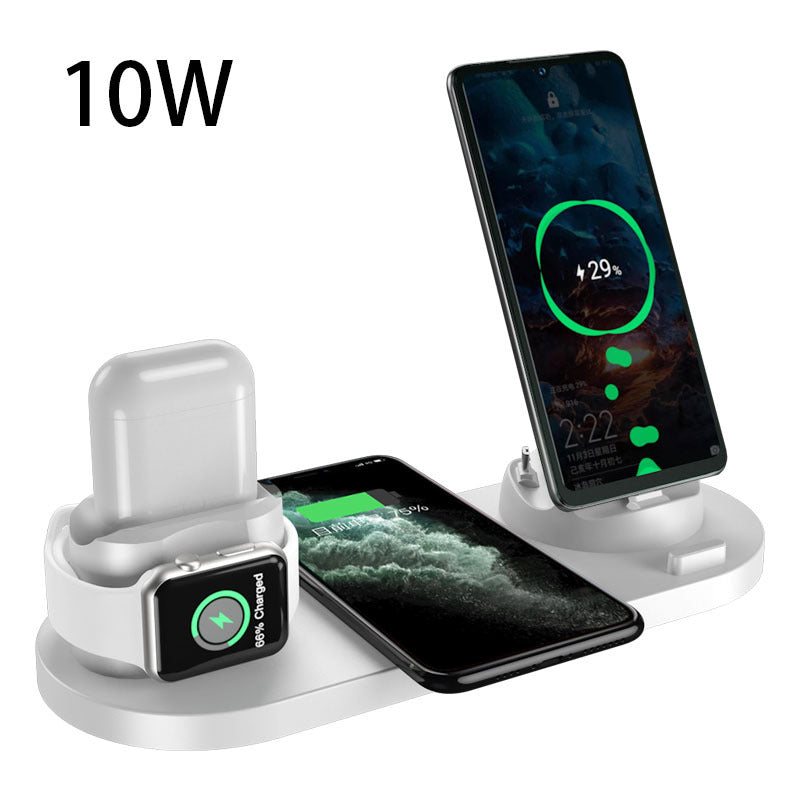 Wireless Charger For Phone  6 In 1 Charging Dock Station