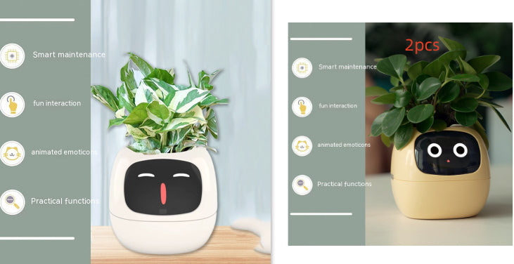 Smart Planter Endless Fun Over 49 Rich Expressions 7 Smart Sensors And AI Chips