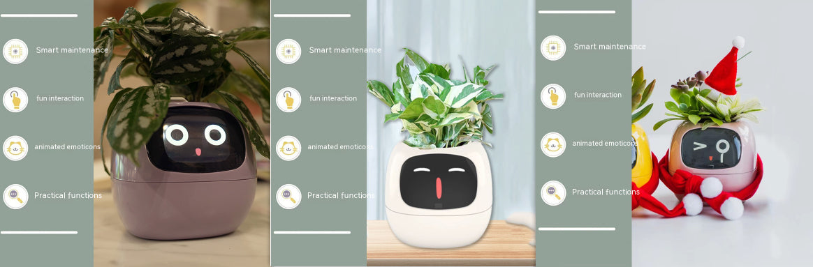 Smart Planter Endless Fun Over 49 Rich Expressions 7 Smart Sensors And AI Chips