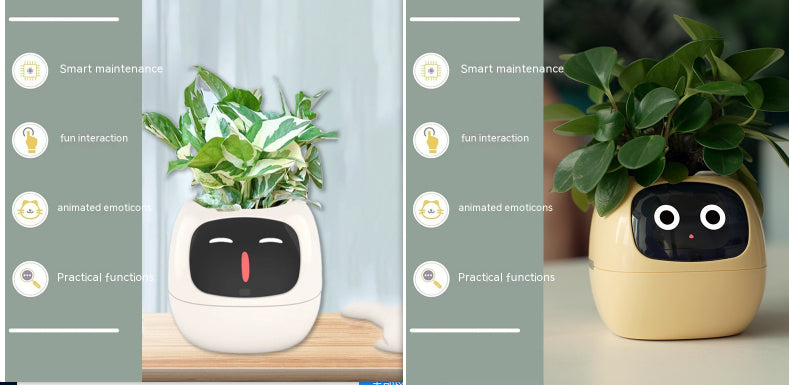 Smart Planter Endless Fun Over 49 Rich Expressions 7 Smart Sensors And AI Chips