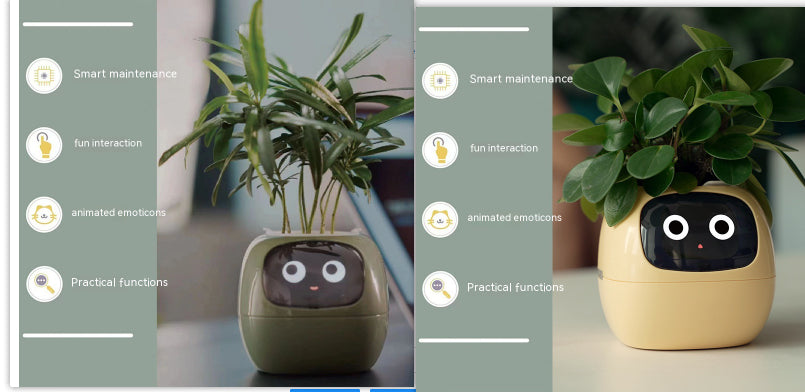 Smart Planter Endless Fun Over 49 Rich Expressions 7 Smart Sensors And AI Chips