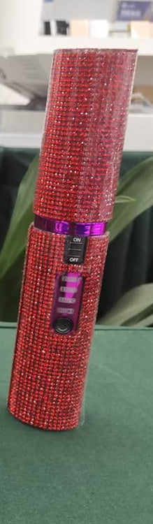 2-In-1 Electric USB Hair Straightening Brush