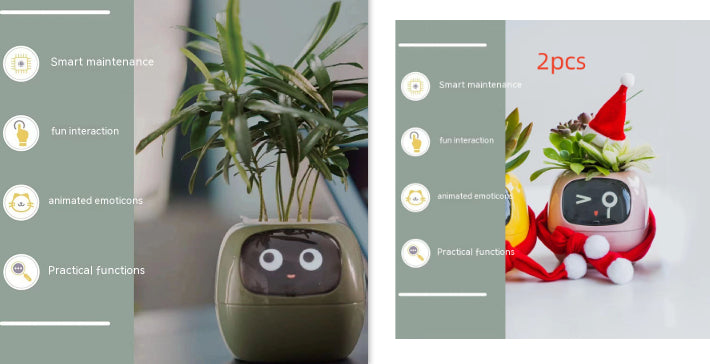 Smart Planter Endless Fun Over 49 Rich Expressions 7 Smart Sensors And AI Chips