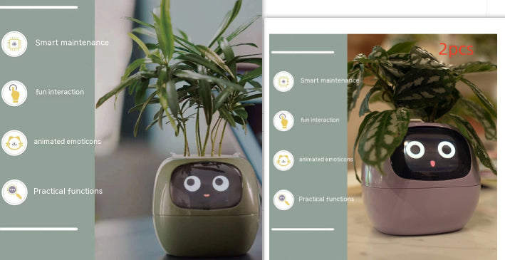 Smart Planter Endless Fun Over 49 Rich Expressions 7 Smart Sensors And AI Chips