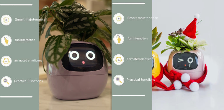Smart Planter Endless Fun Over 49 Rich Expressions 7 Smart Sensors And AI Chips