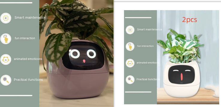 Smart Planter Endless Fun Over 49 Rich Expressions 7 Smart Sensors And AI Chips