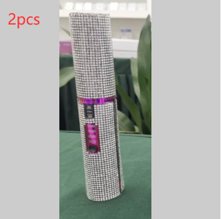 2-In-1 Electric USB Hair Straightening Brush