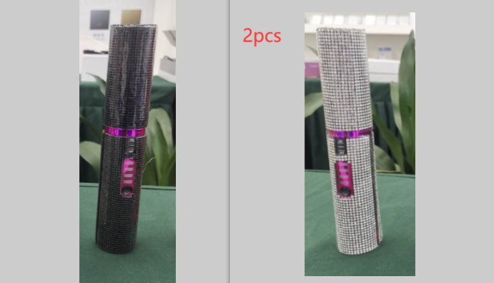 2-In-1 Electric USB Hair Straightening Brush