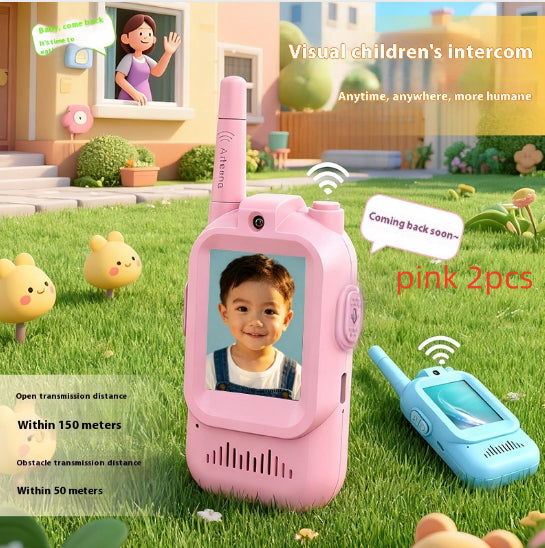 Mini Video Wireless Walkie Talkies For Kids