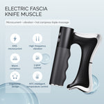 Electric Fascia Knife Vibration Body Massager High Vibration Massage Massager Warm Body Lifting Blade Comb Massage Tool