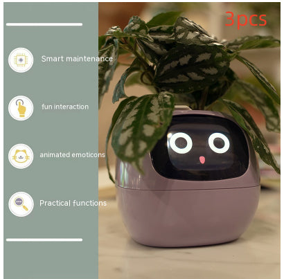 Smart Planter Endless Fun Over 49 Rich Expressions 7 Smart Sensors And AI Chips