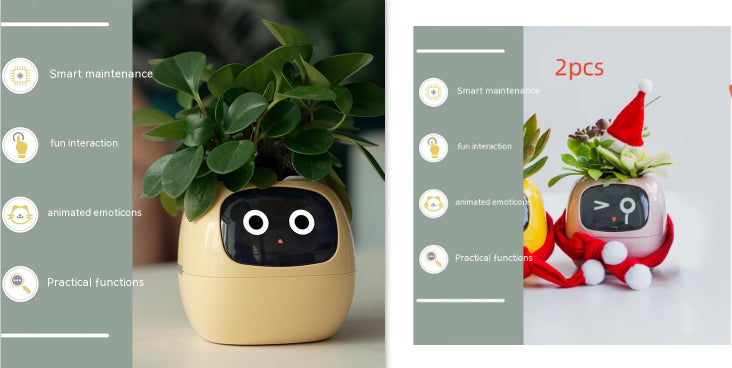Smart Planter Endless Fun Over 49 Rich Expressions 7 Smart Sensors And AI Chips