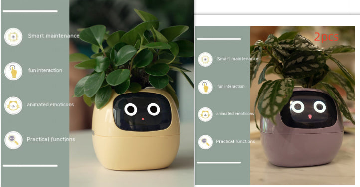 Smart Planter Endless Fun Over 49 Rich Expressions 7 Smart Sensors And AI Chips