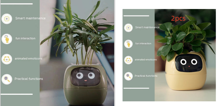 Smart Planter Endless Fun Over 49 Rich Expressions 7 Smart Sensors And AI Chips