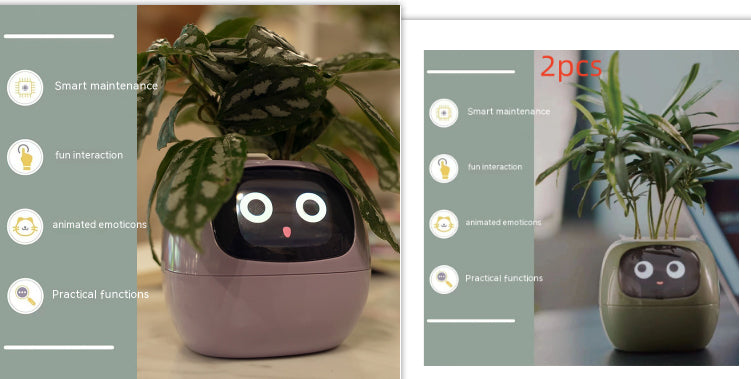 Smart Planter Endless Fun Over 49 Rich Expressions 7 Smart Sensors And AI Chips