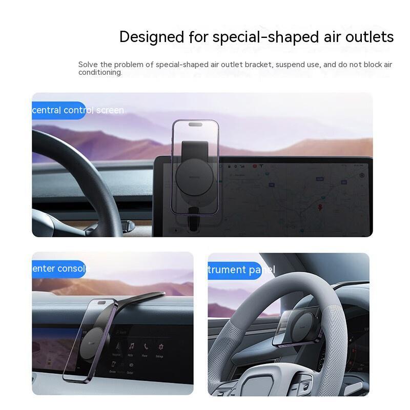 Magnetic Car Mobile Phone Holder Wireless Charger