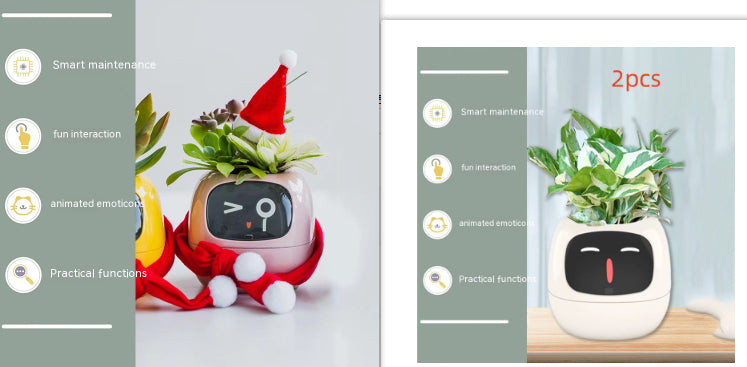 Smart Planter Endless Fun Over 49 Rich Expressions 7 Smart Sensors And AI Chips