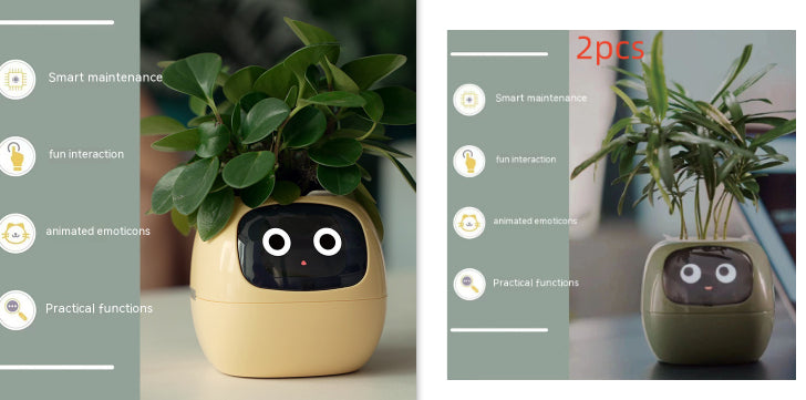 Smart Planter Endless Fun Over 49 Rich Expressions 7 Smart Sensors And AI Chips