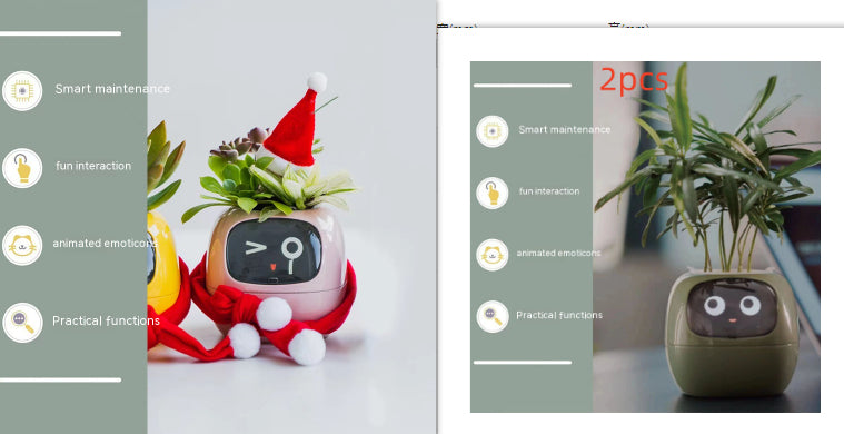 Smart Planter Endless Fun Over 49 Rich Expressions 7 Smart Sensors And AI Chips